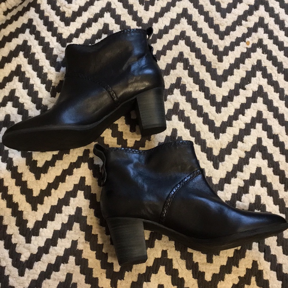 Jack Rogers Leather Booties - Like New